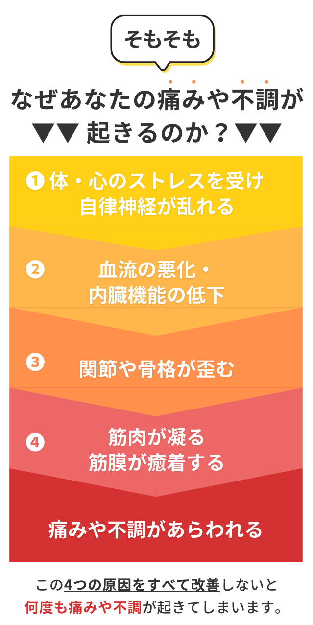 なぜあなたの体に痛みが起きるのか